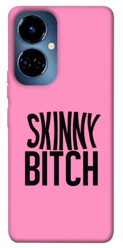Чохол itsPrint Skinny для TECNO Camon 19 (CI6n) / 19 Pro (CI8n), написи, купити оптом з доставкою