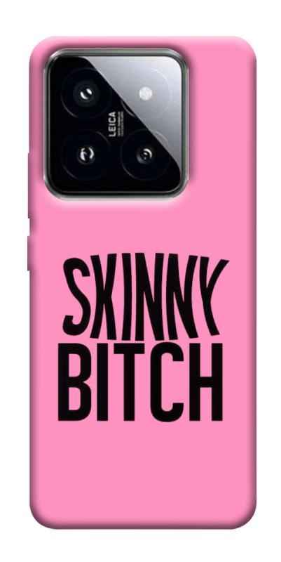 Чохол itsPrint Skinny для Xiaomi 14 Pro, написи, купити оптом з доставкою