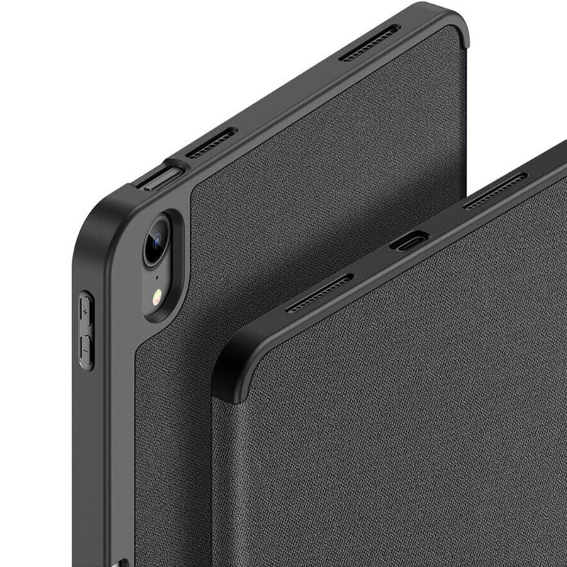 Чохол Dux Ducis Domo для Apple iPad 10.9" (2022-24) / 11" (A16) 2025, Black 1, Штучна шкіра, купити оптом з доставкою