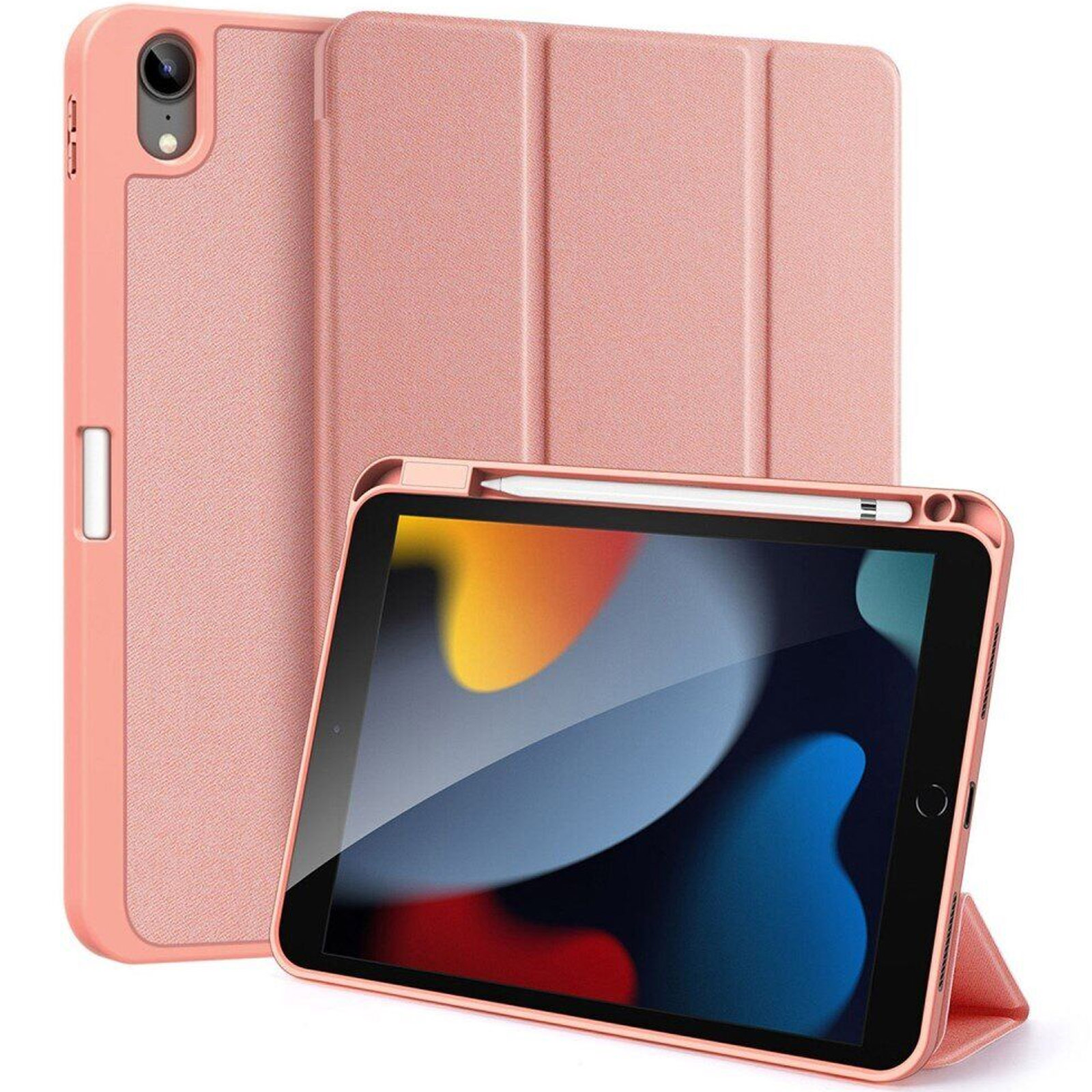 Чохол Dux Ducis Domo для Apple iPad 10.9" (2022-24) / 11" (A16) 2025, Pink, Штучна шкіра, купити оптом з доставкою