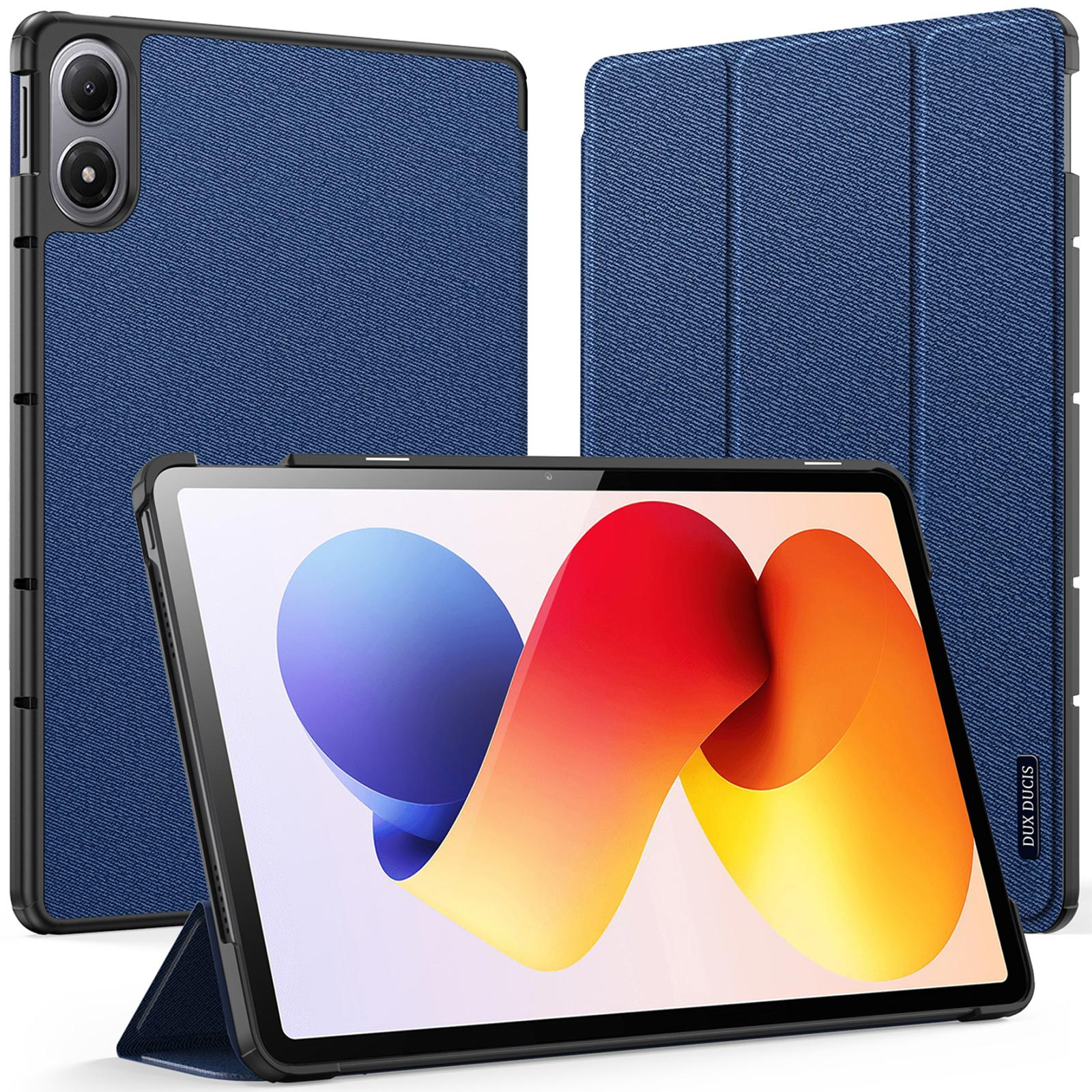 Чохол Dux Ducis Domo для Xiaomi Redmi Pad Pro / Pad 2 Pro / Poco Pad (12.1"), Blue 1, Штучна шкіра, купити оптом з доставкою
