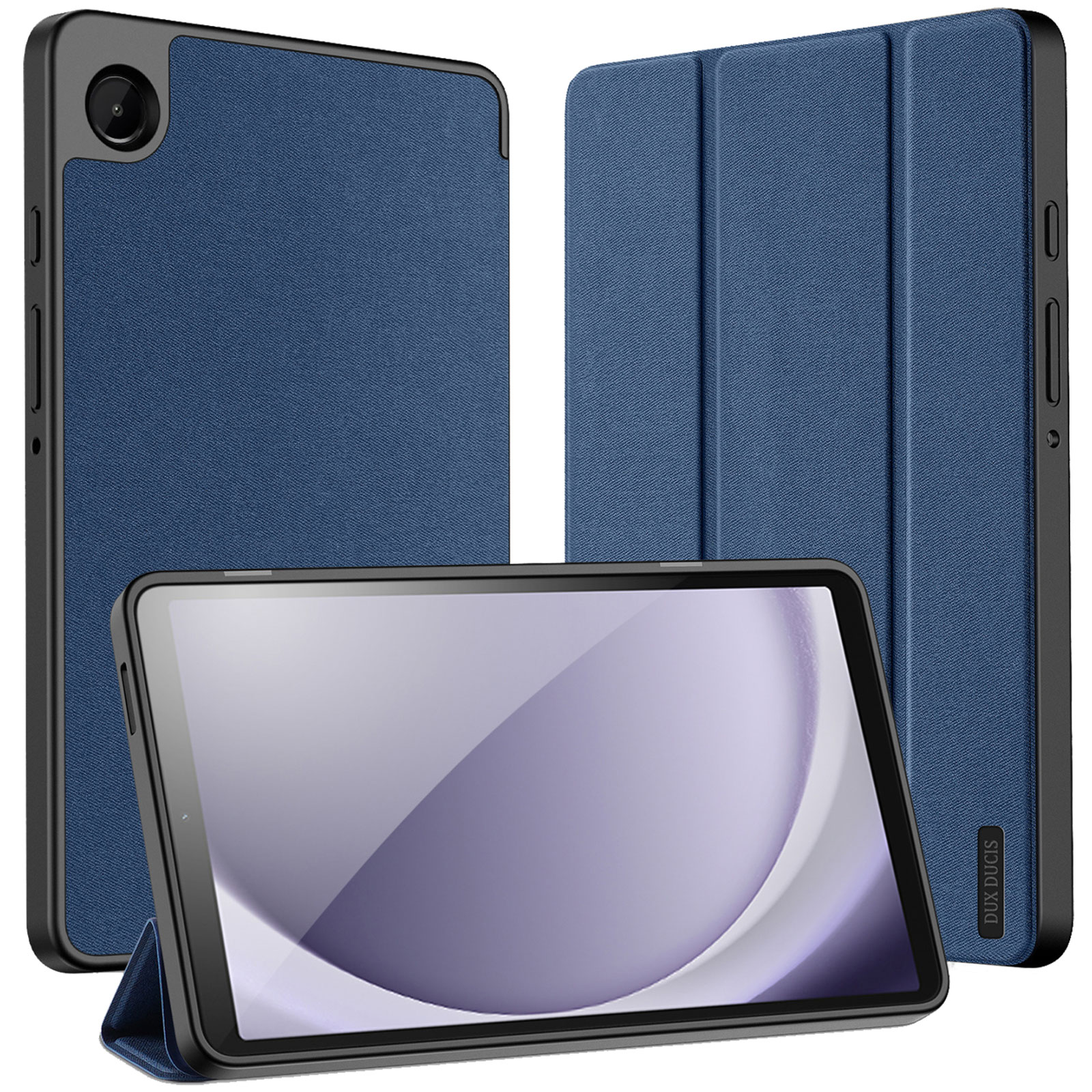 Чохол Dux Ducis Domo для Samsung Galaxy Tab A11 / A9 (8.7''), Blue, Штучна шкіра, купити оптом з доставкою