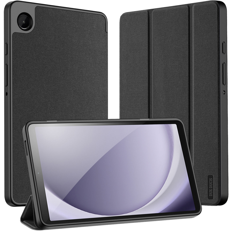 Чохол Dux Ducis Domo для Samsung Galaxy Tab A11+ / A9+ (11''), Black, Штучна шкіра, купити оптом з доставкою
