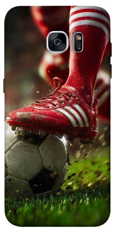 Чохол itsPrint Сlose up football для Samsung G935F Galaxy S7 Edge, спорт, купити оптом з доставкою