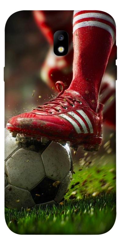 Чохол itsPrint Сlose up football для Samsung J730 Galaxy J7 (2017), спорт, купити оптом з доставкою