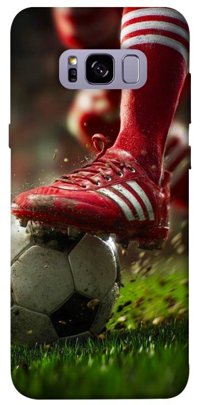 Чохол itsPrint Сlose up football для Samsung G955 Galaxy S8 Plus, спорт, купити оптом з доставкою