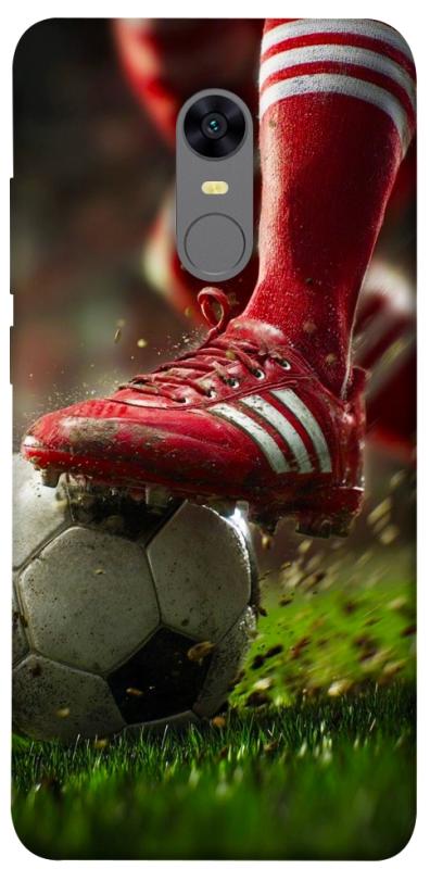 Чохол itsPrint Сlose up football для Xiaomi Redmi 5 Plus / Redmi Note 5 (Single Camera), спорт, купити оптом з доставкою