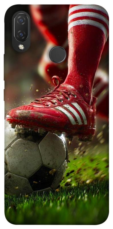 Чохол itsPrint Сlose up football для Huawei P Smart+ (nova 3i), спорт, купити оптом з доставкою