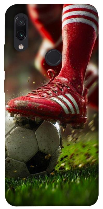 Чохол itsPrint Сlose up football для Xiaomi Redmi Note 7 / Note 7 Pro / Note 7s, спорт, купити оптом з доставкою