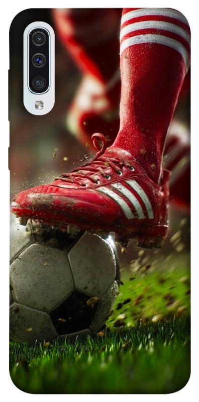 Чохол itsPrint Сlose up football для Samsung Galaxy A50 (A505F) / A50s / A30s, спорт, купити оптом з доставкою