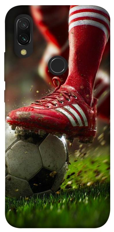 Чохол itsPrint Сlose up football для Xiaomi Redmi 7, спорт, купити оптом з доставкою
