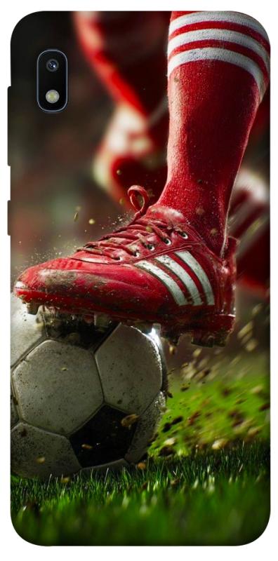 Чохол itsPrint Сlose up football для Samsung Galaxy A10 (A105F), спорт, купити оптом з доставкою