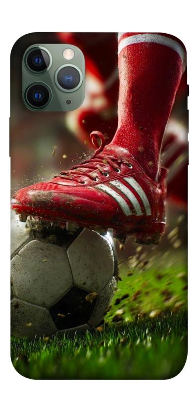 Чохол itsPrint Сlose up football для Apple iPhone 11 Pro (5.8"), спорт, купити оптом з доставкою