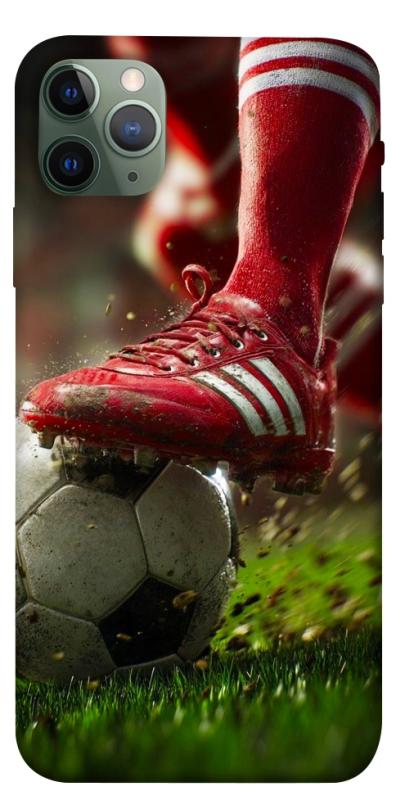 Чохол itsPrint Сlose up football для Apple iPhone 11 Pro Max (6.5"), спорт, купити оптом з доставкою
