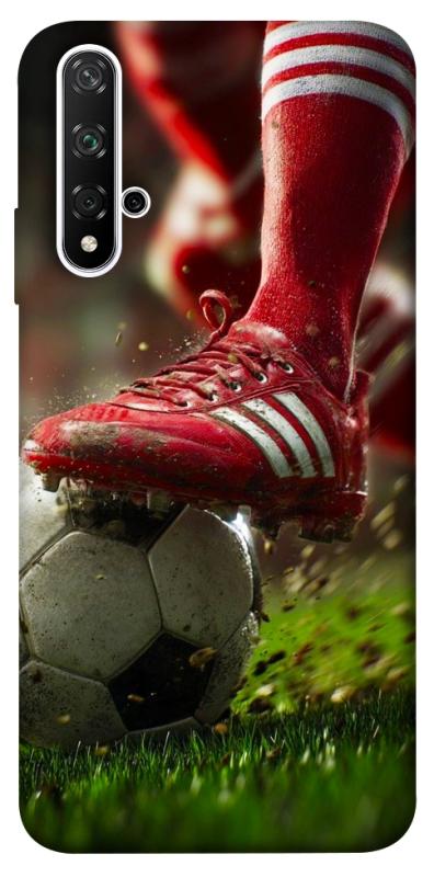 Чохол itsPrint Сlose up football для Huawei Honor 20 / Nova 5T, спорт, купити оптом з доставкою