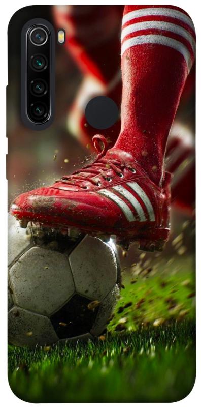 Чохол itsPrint Сlose up football для Xiaomi Redmi Note 8, спорт, купити оптом з доставкою