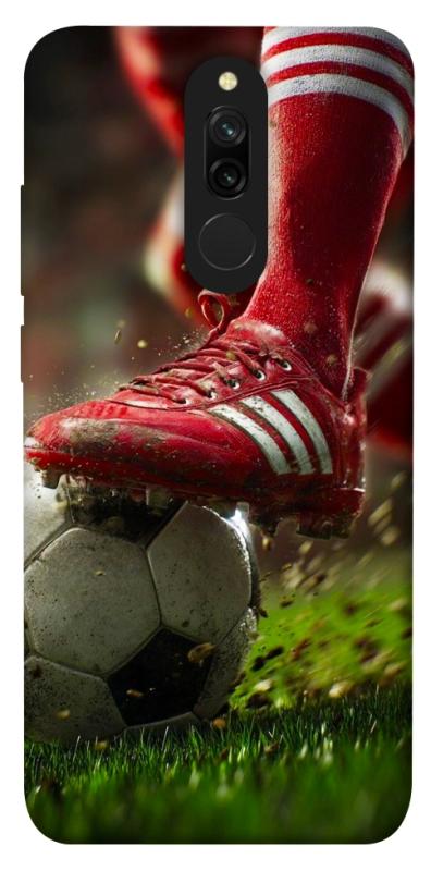 Чохол itsPrint Сlose up football для Xiaomi Redmi 8, спорт, купити оптом з доставкою