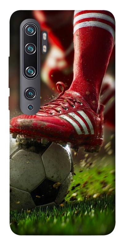 Чохол itsPrint Сlose up football для Xiaomi Mi Note 10 / Note 10 Pro / Mi CC9 Pro, спорт, купити оптом з доставкою