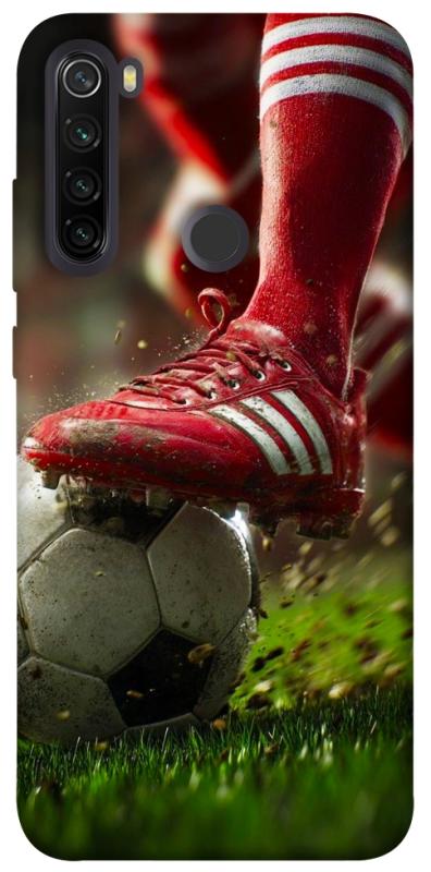 Чохол itsPrint Сlose up football для Xiaomi Redmi Note 8T, спорт, купити оптом з доставкою