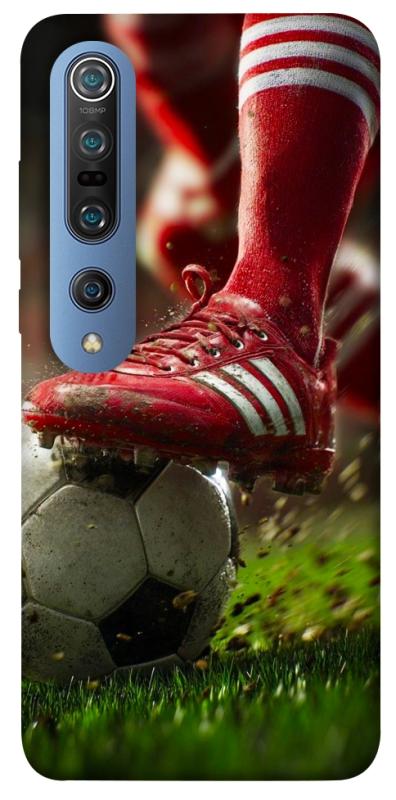 Чохол itsPrint Сlose up football для Xiaomi Mi 10 / Mi 10 Pro, спорт, купити оптом з доставкою