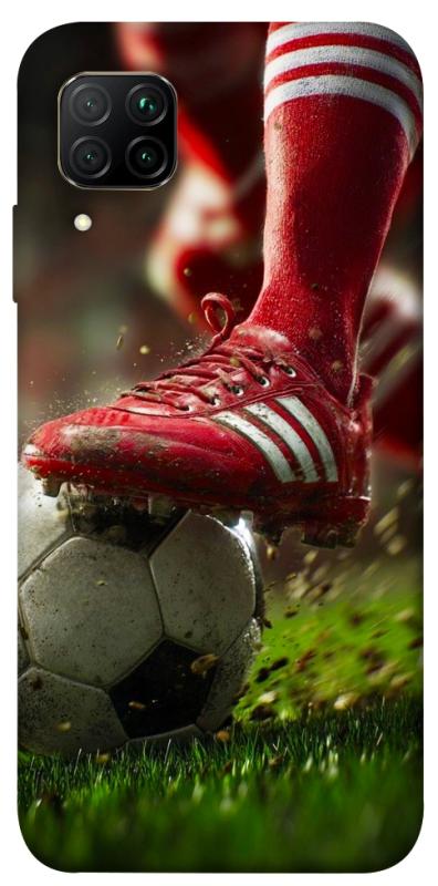 Чохол itsPrint Сlose up football для Huawei P40 Lite, спорт, купити оптом з доставкою