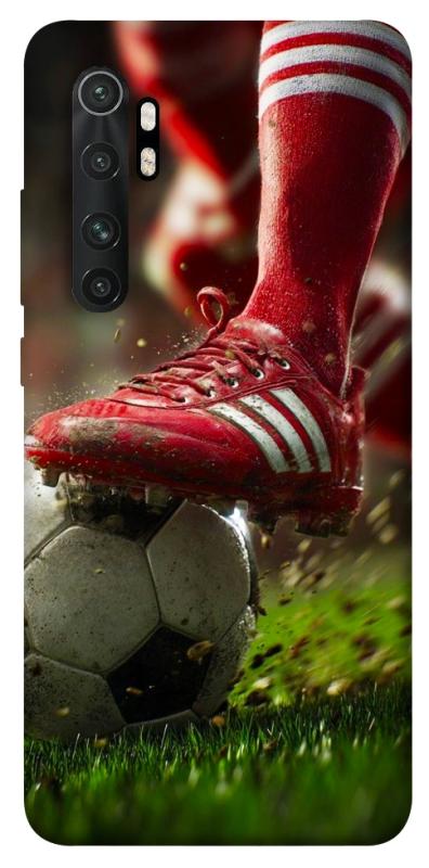 Чохол itsPrint Сlose up football для Xiaomi Mi Note 10 Lite, спорт, купити оптом з доставкою