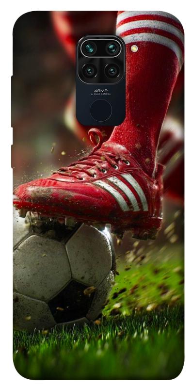 Чохол itsPrint Сlose up football для Xiaomi Redmi Note 9 / Redmi 10X, спорт, купити оптом з доставкою