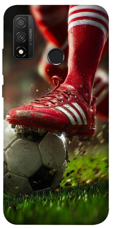 Чохол itsPrint Сlose up football для Huawei P Smart (2020), спорт, купити оптом з доставкою