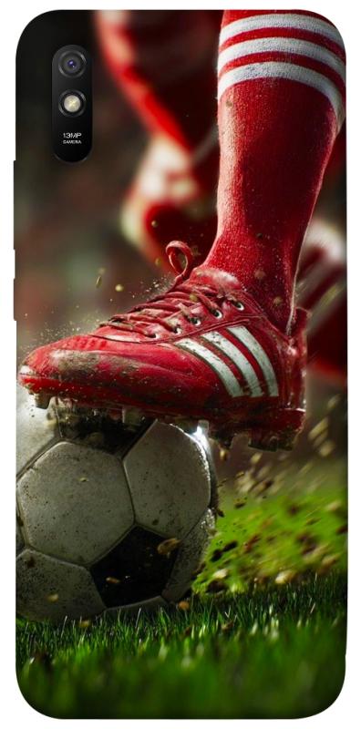 Чохол itsPrint Сlose up football для Xiaomi Redmi 9A, спорт, купити оптом з доставкою