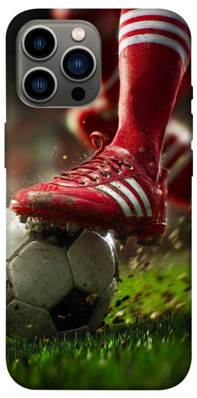 Чохол itsPrint Сlose up football для Apple iPhone 12 Pro Max (6.7"), спорт, купити оптом з доставкою