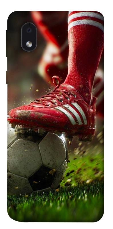 Чохол itsPrint Сlose up football для Samsung Galaxy M01 Core / A01 Core, спорт, купити оптом з доставкою