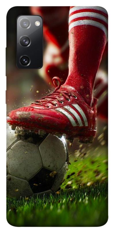 Чохол itsPrint Сlose up football для Samsung Galaxy S20 FE, спорт, купити оптом з доставкою