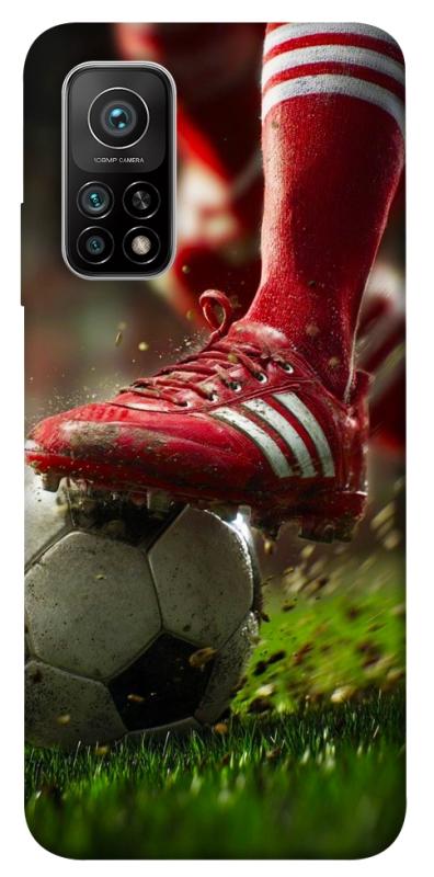 Чохол itsPrint Сlose up football для Xiaomi Mi 10T, спорт, купити оптом з доставкою