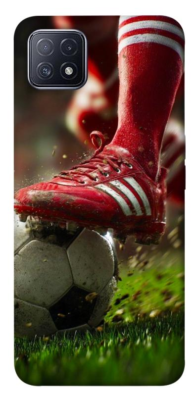 Чохол itsPrint Сlose up football для Oppo A73, спорт, купити оптом з доставкою