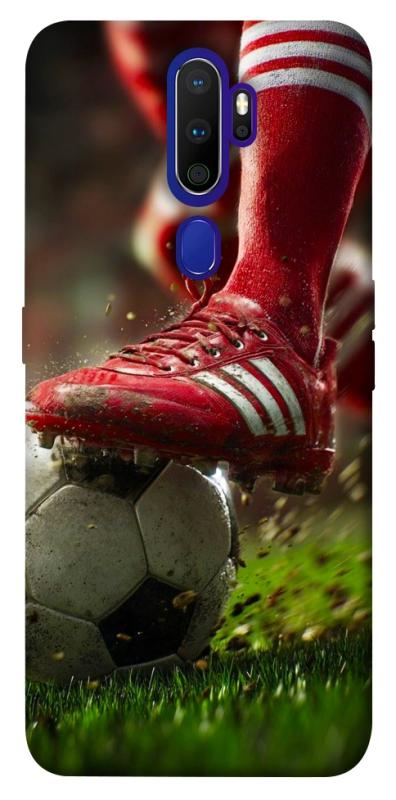 Чохол itsPrint Сlose up football для Oppo A5 (2020) / Oppo A9 (2020), спорт, купити оптом з доставкою