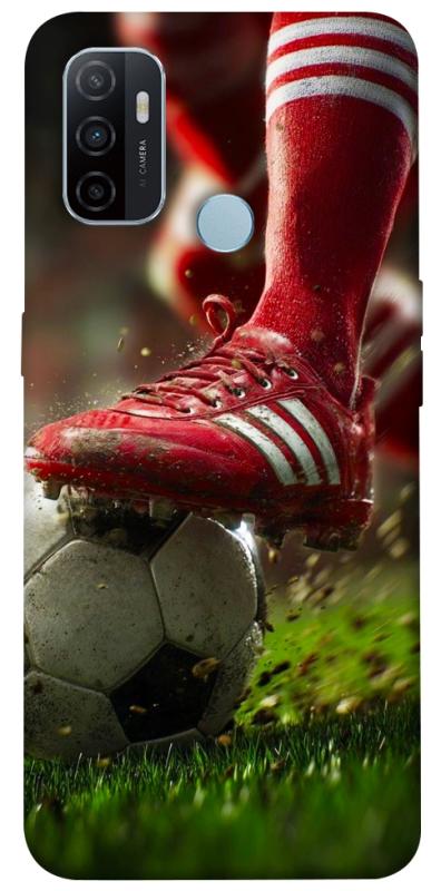 Чохол itsPrint Сlose up football для Oppo A53 / A32 / A33, спорт, купити оптом з доставкою