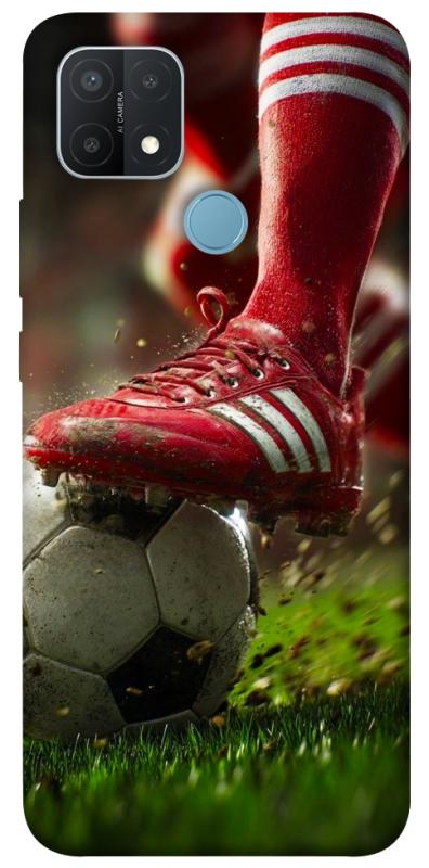 Чохол itsPrint Сlose up football для Oppo A15s / A15, спорт, купити оптом з доставкою