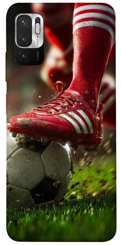 Чохол itsPrint Сlose up football для Xiaomi Redmi Note 10 5G, спорт, купити оптом з доставкою