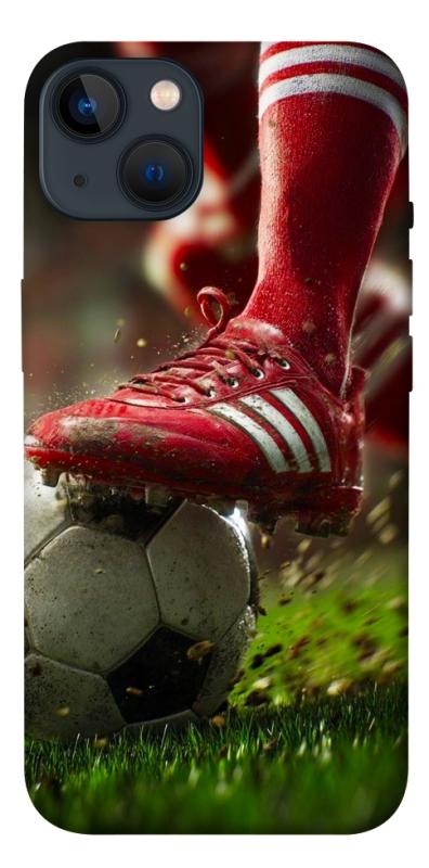 Чохол itsPrint Сlose up football для Apple iPhone 13 (6.1"), спорт, купити оптом з доставкою