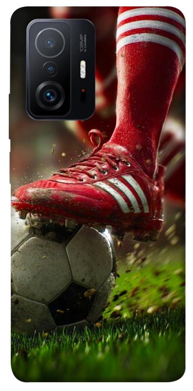 Чохол itsPrint Сlose up football для Xiaomi 11T / 11T Pro, спорт, купити оптом з доставкою