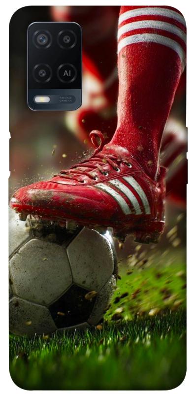 Чохол itsPrint Сlose up football для Oppo A16s / A16, спорт, купити оптом з доставкою