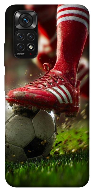 Чохол itsPrint Сlose up football для Xiaomi Redmi Note 11 (Global) / Note 11S, спорт, купити оптом з доставкою