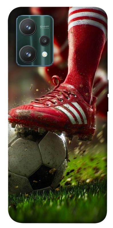 Чохол itsPrint Сlose up football для Realme 9 Pro, спорт, купити оптом з доставкою