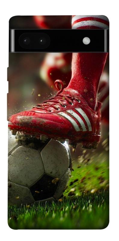 Чохол itsPrint Сlose up football для Google Pixel 6a, спорт, купити оптом з доставкою