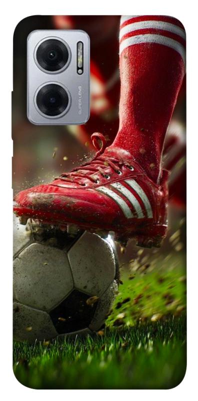 Чохол itsPrint Сlose up football для Xiaomi Redmi Note 11E, спорт, купити оптом з доставкою