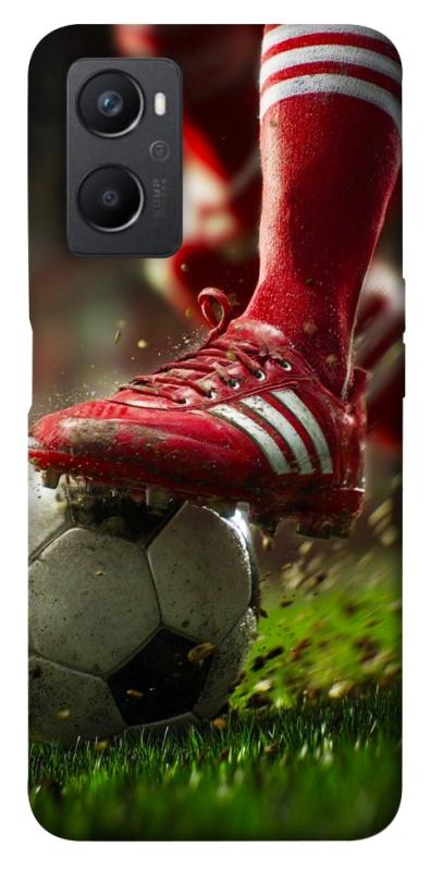 Чохол itsPrint Сlose up football для Oppo A96, спорт, купити оптом з доставкою