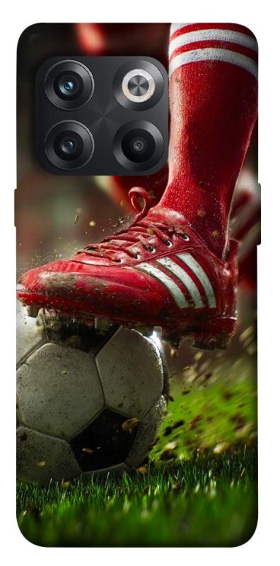 Чохол itsPrint Сlose up football для OnePlus 10T, спорт, купити оптом з доставкою