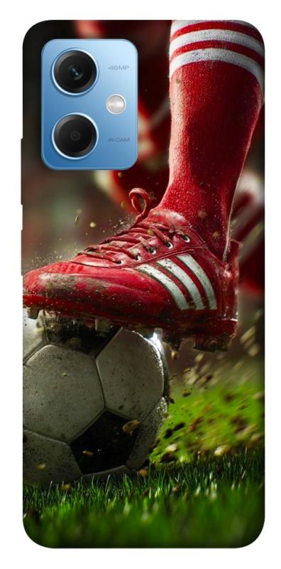 Чохол itsPrint Сlose up football для Xiaomi Redmi Note 12 5G, спорт, купити оптом з доставкою