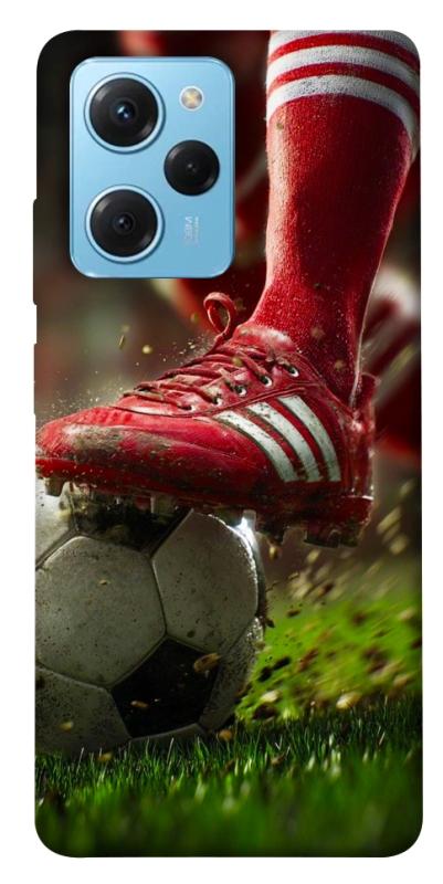 Чохол itsPrint Сlose up football для Xiaomi Poco X5 Pro 5G, спорт, купити оптом з доставкою