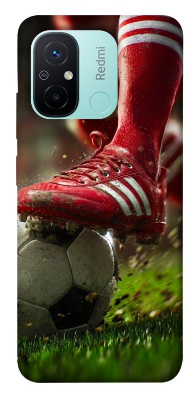 Чохол itsPrint Сlose up football для Xiaomi Redmi 12C, спорт, купити оптом з доставкою